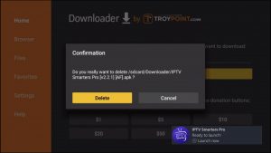 MOUNT IPTV SMARTERS ON FIRESTICK