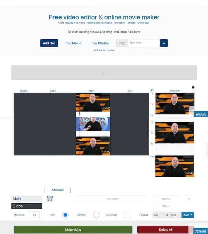 MovieMaker Online