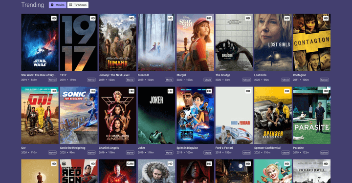 online movie streaming sites