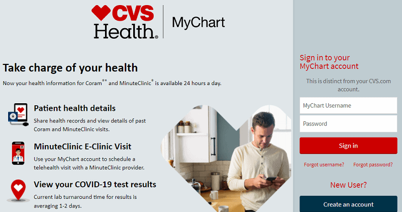 CVS Health MyChart login