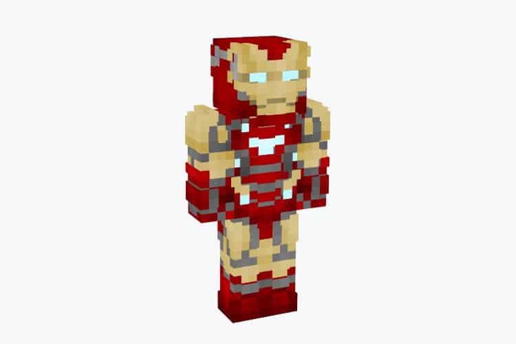 Iron Man minecraft skin