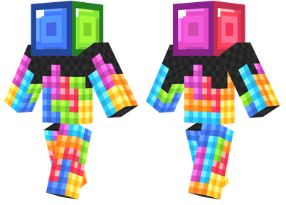 Tetris minecraft skin