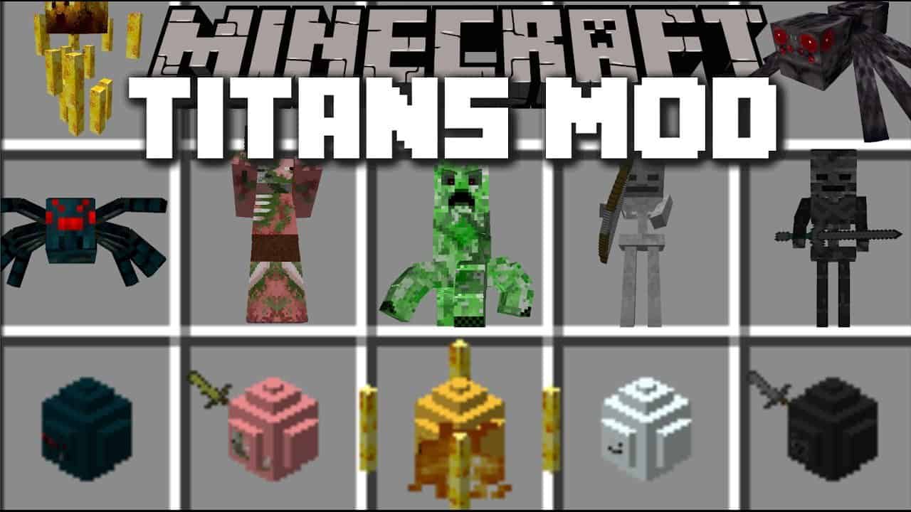 Titan mobs mod