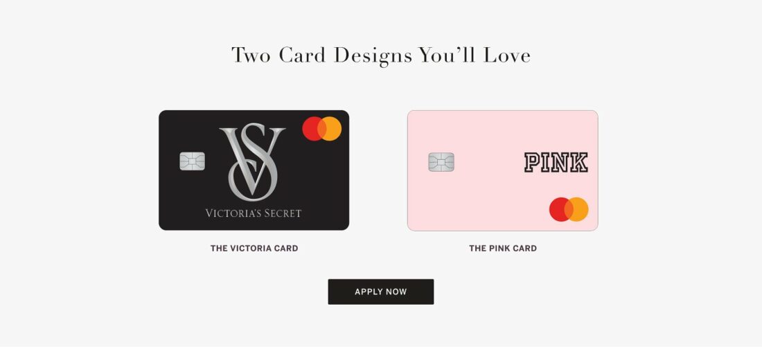 victoria secret credit card login
