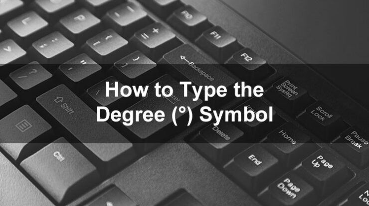 degree symbol