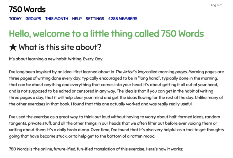 750words