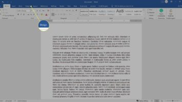 how to double space in word