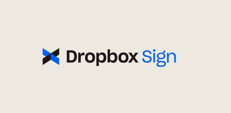 Dropbox sign