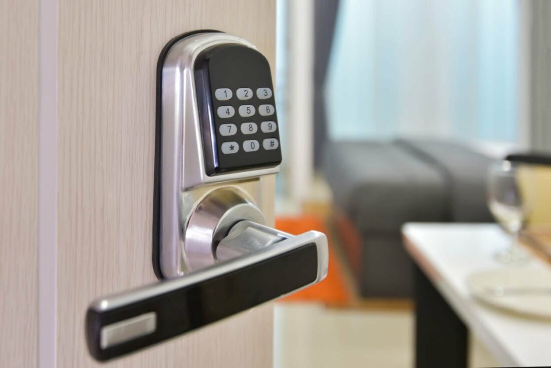 key fob door entry system