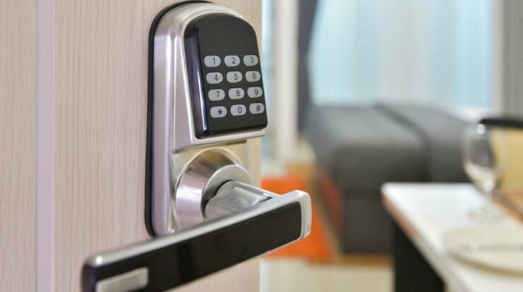 key fob door entry system