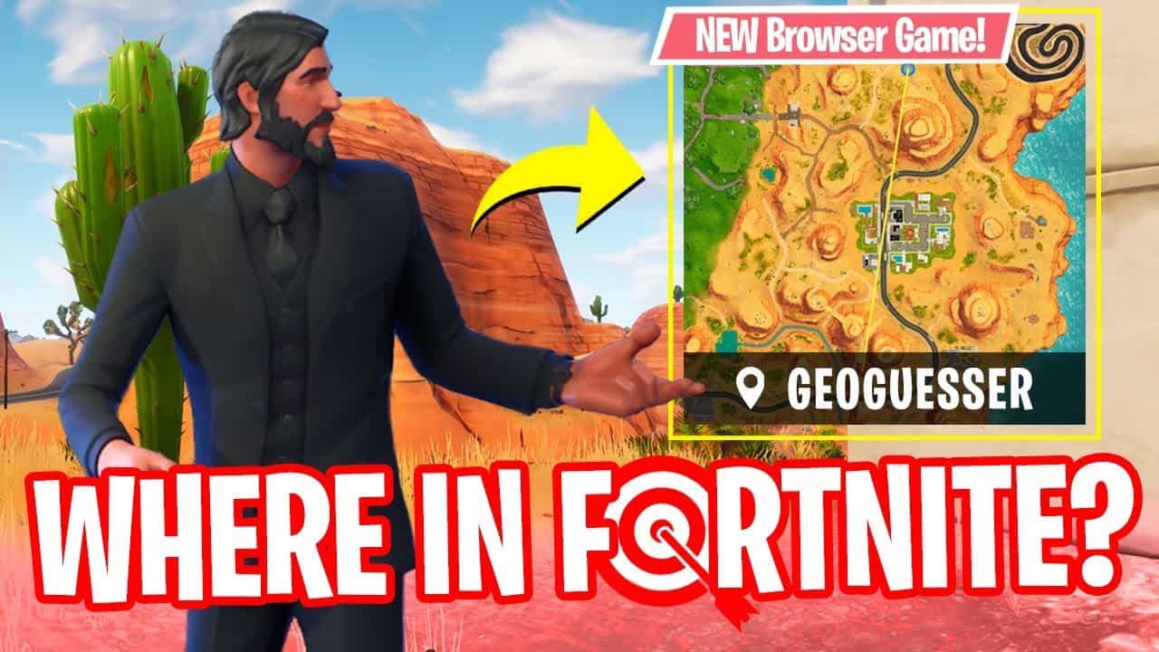 How do you use the Fortnite Geoguessr point system?