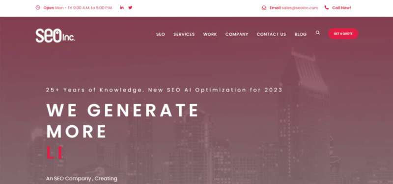 SEO INC