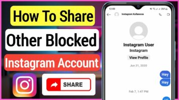 Share Other Blocked Instagram: Read the Real Truth Behind this