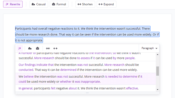 How Should AI's Best Paraphrasing Tools Be Selected?