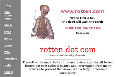 Rotten.com's Features